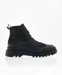 Sneaky Steve Kamiki Hi Winter U Shoes Black