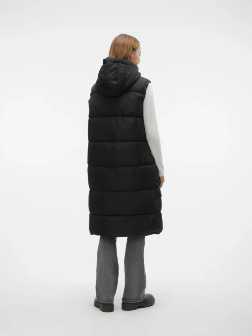 Vero Moda Ligaane Waistcoat Black