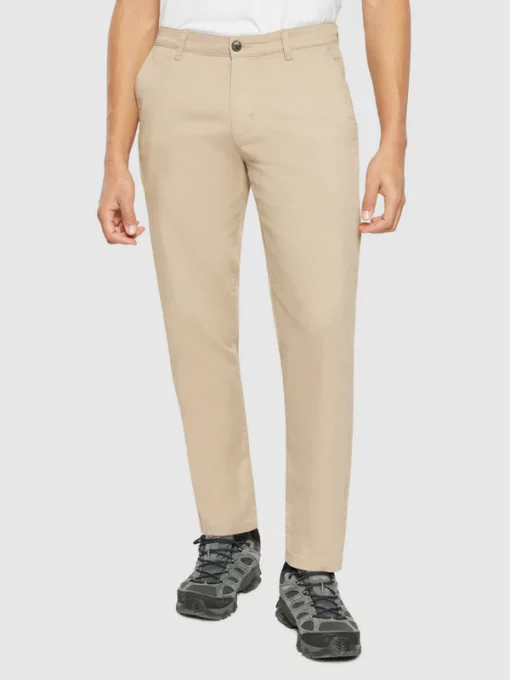 Knowledge Cotton Apparel Chuck Chino Pants Light Feather Gray