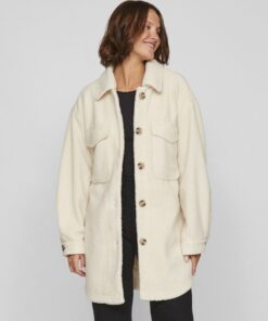 Vila Darya Teddy Jacket Birch
