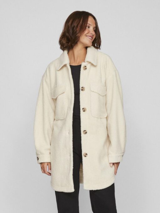 Vila Darya Teddy Jacket Birch