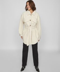 Vila Darya Teddy Jacket Birch