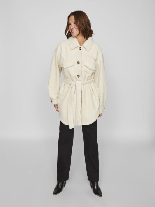 Vila Darya Teddy Jacket Birch