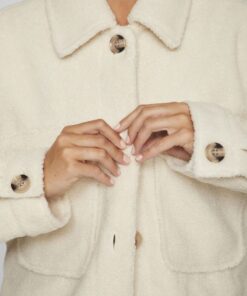 Vila Darya Teddy Jacket Birch