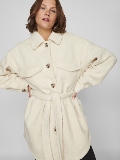 Vila Darya Teddy Jacket Birch