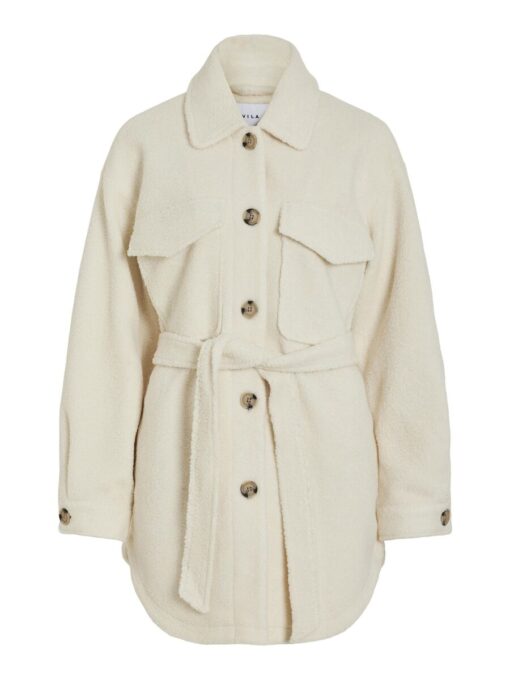 Vila Darya Teddy Jacket Birch