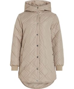 Vila Jade Hooded Jacket Doeskin