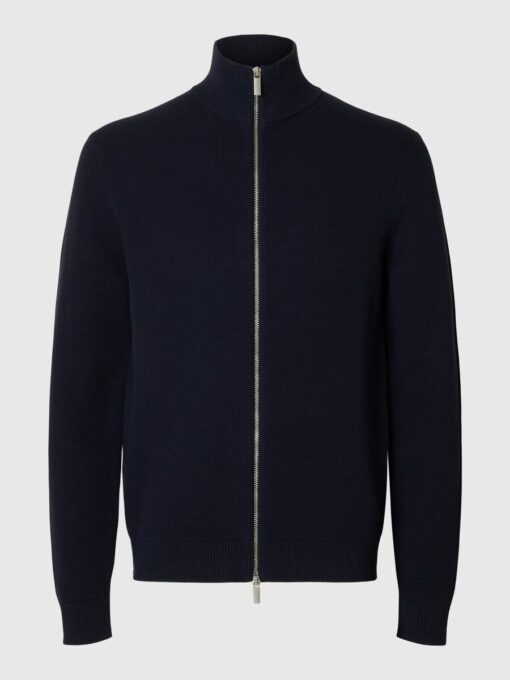 Selected Homme Dane Full Zip Cardigan Sky Captain