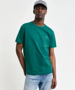 Gant Shield SS T-shirt Deep Forest Green