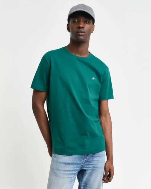 Gant Shield SS T-shirt Deep Forest Green