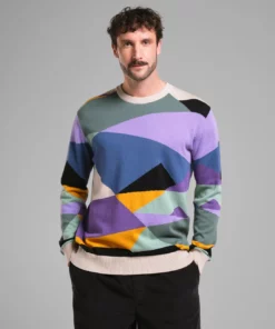 Dedicated Sweater Mora Cut Peak Multi Color