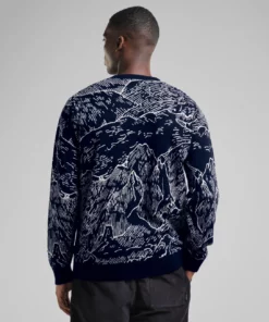 Dedicated Sweater Mora Mountain Horizon Navy