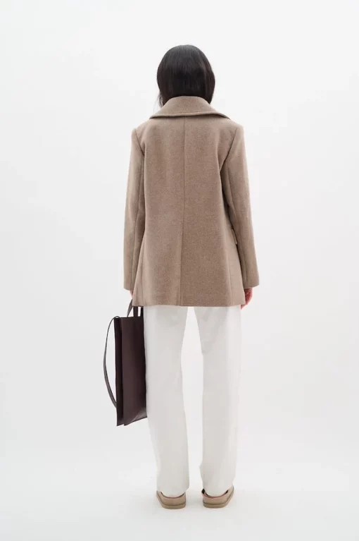 InWear Perry Sailor Coat Sandy Grey Melange