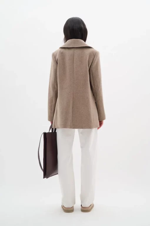 InWear Perry Sailor Coat Sandy Grey Melange