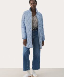 Part Two Olilas Jacket Windward Blue