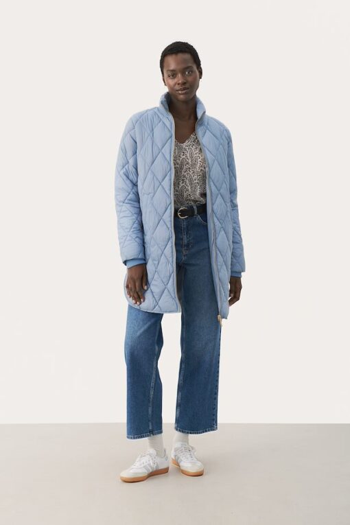 Part Two Olilas Jacket Windward Blue