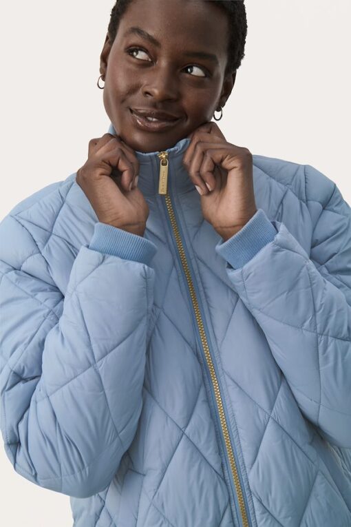 Part Two Olilas Jacket Windward Blue