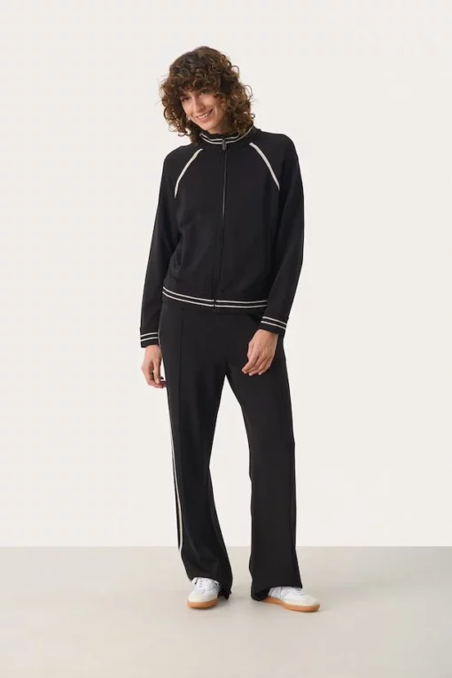Part Two Lavinia Sporty Cardigan Black