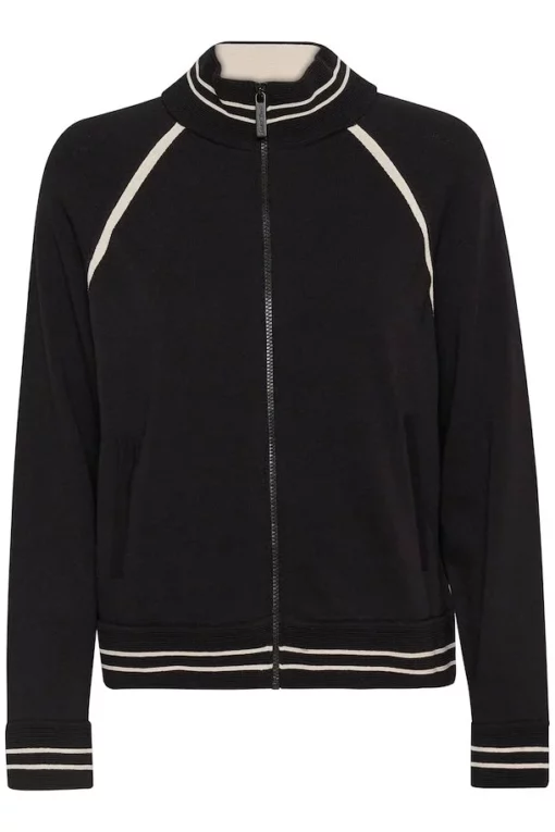 Part Two Lavinia Sporty Cardigan Black