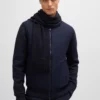 Boss Albas Scarf Dark Blue