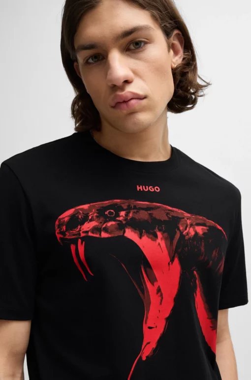 Hugo Dikobra T-shirt Black