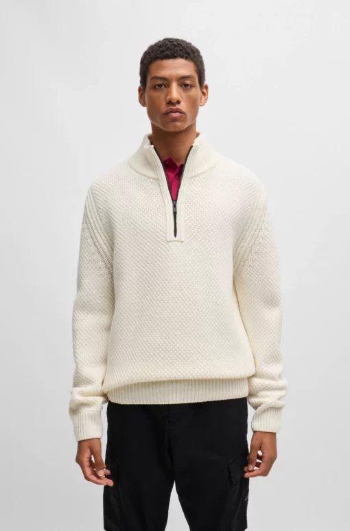 Boss Kurano Sweater White