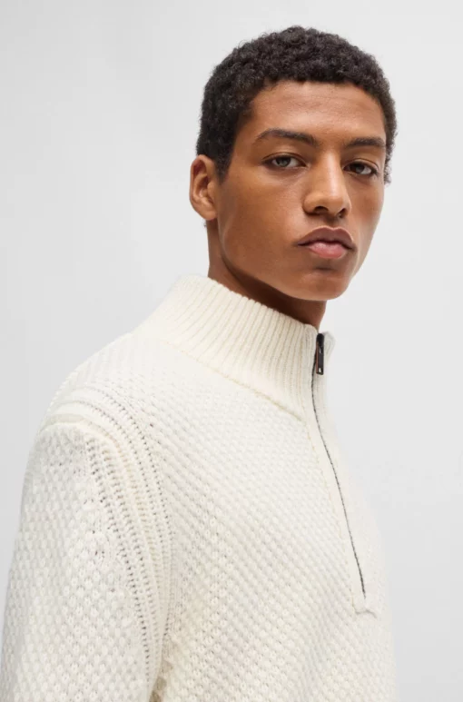 Boss Kurano Sweater White