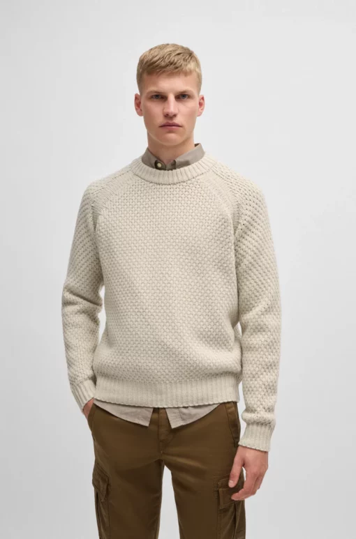 Boss Armstrong Sweater Light Beige