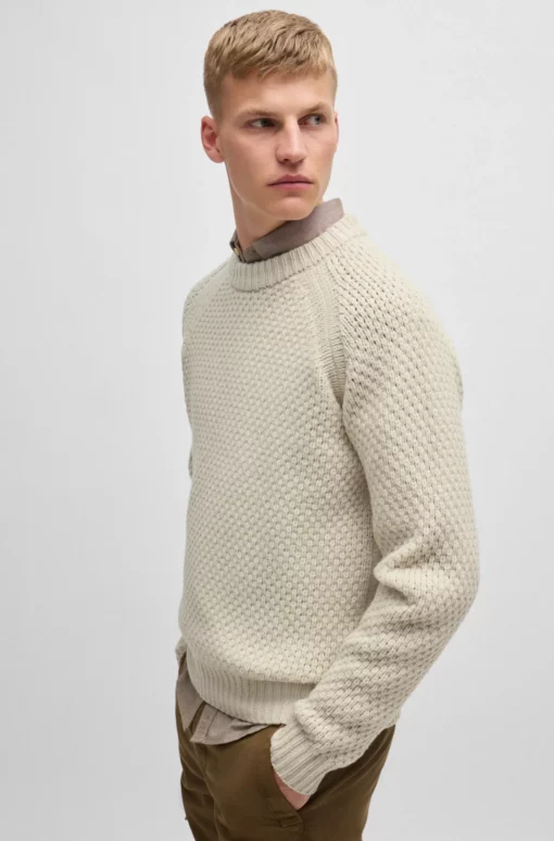 Boss Armstrong Sweater Light Beige