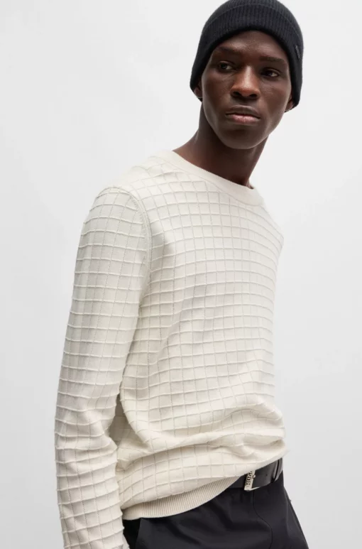 Hugo Scoult Sweater Natural