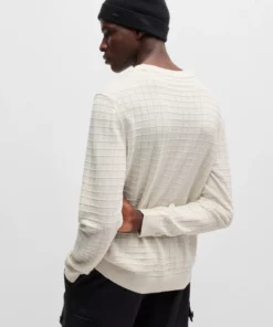 Hugo Scoult Sweater Natural