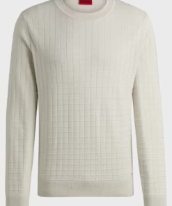 Hugo Scoult Sweater Natural