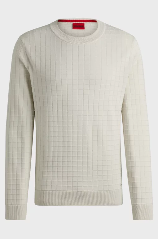 Hugo Scoult Sweater Natural
