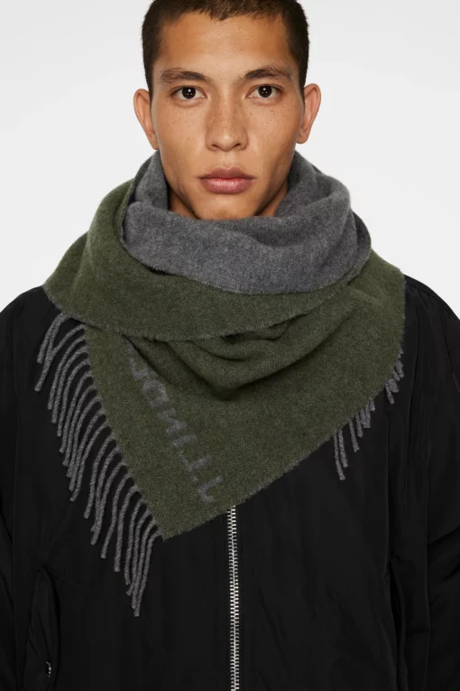 J. Lindeberg Champ JL Scarf Light Grey Melange