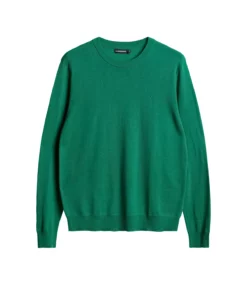 J.LIndeberg Keane Merino Crew Neck Sweater Ultramarine Green