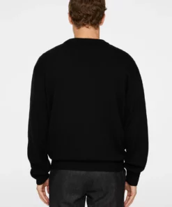 J.Lindeberg Kino Merino Crew Black