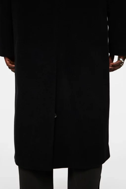 J.Lindeberg Willy Wool Coat Black