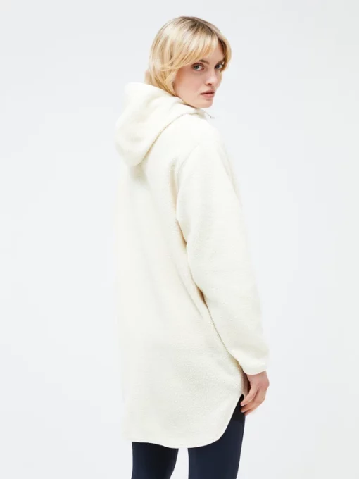 Peak Performance Pile Long Zip Women Vintage White