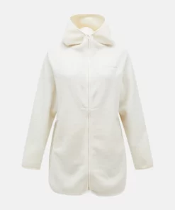 Peak Performance Pile Long Zip Women Vintage White