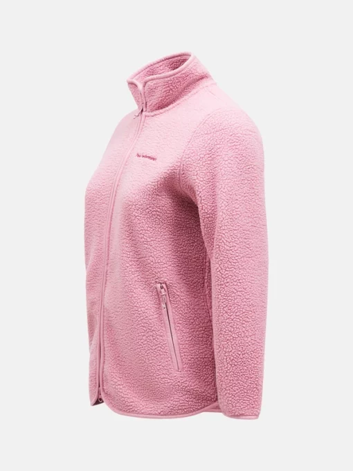 Peak Performance Pile Zip Jacket Women Bitter Root