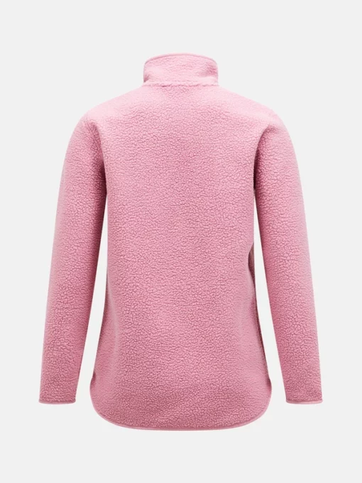 Peak Performance Pile Zip Jacket Women Bitter Root