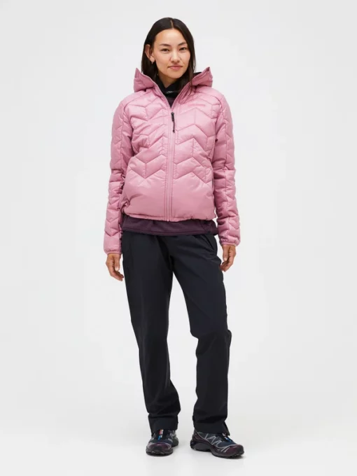 Peak Performance Elevate Liner Hood Women Beet Root