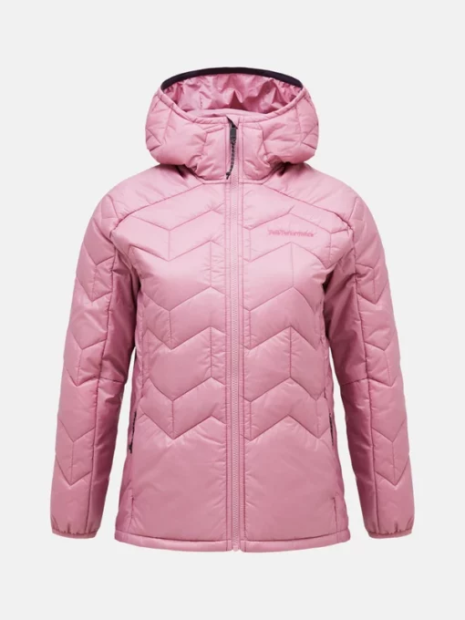 Peak Performance Elevate Liner Hood Women Beet Root