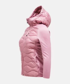 Peak Performance Helium Hybrid Down Hood Jacket Women Bitter Root