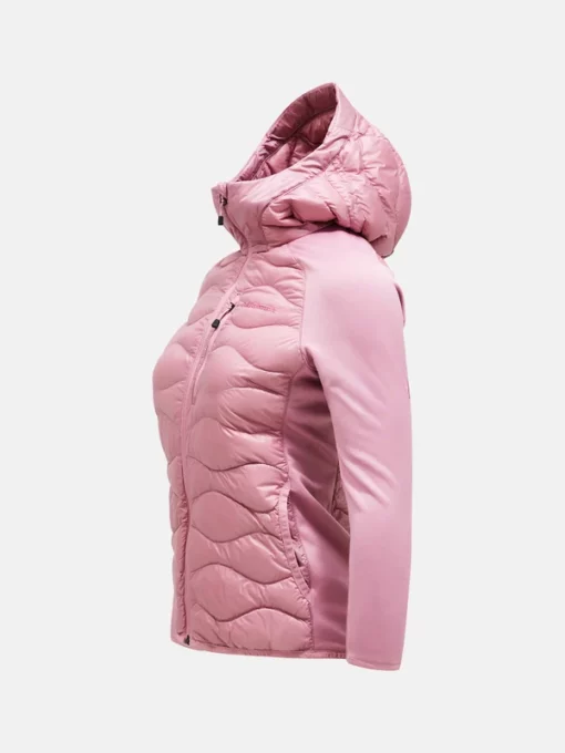 Peak Performance Helium Hybrid Down Hood Jacket Women Bitter Root