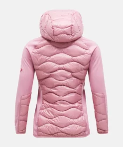Peak Performance Helium Hybrid Down Hood Jacket Women Bitter Root