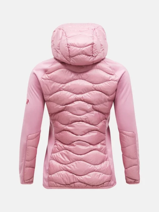 Peak Performance Helium Hybrid Down Hood Jacket Women Bitter Root