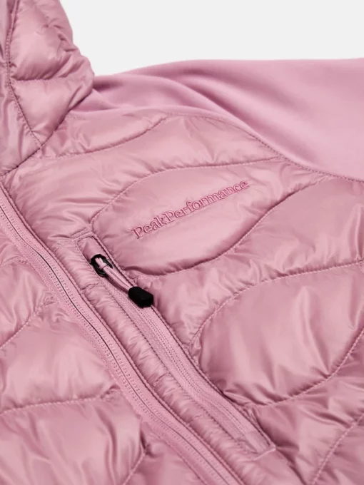 Peak Performance Helium Hybrid Down Hood Jacket Women Bitter Root