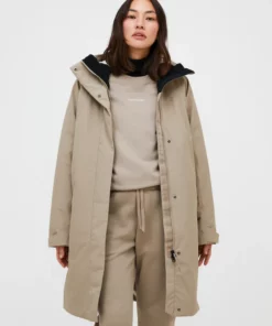 Peak Perfoemance Treeline Insulated Parka Women Avid Beige