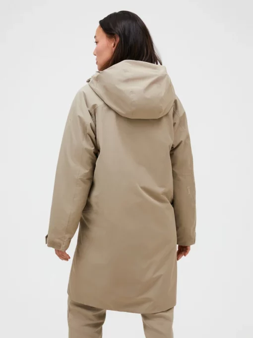 Peak Perfoemance Treeline Insulated Parka Women Avid Beige